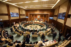 Toàn cảnh một phiên họp của Liên đoàn Arab tại Cairo, Ai Cập ngày 7/5/2023. (Ảnh: THX/TTXVN)