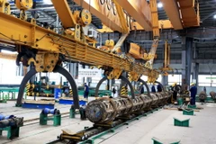 Chính phủ Việt Nam đang thực hiện các chính sách công nghiệp để phát triển các ngành chủ lực, ngay cả ở những lĩnh vực khó có khả năng cạnh tranh. (Ảnh: Hồng Đạt/TTXVN)