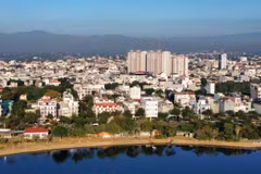 Dự án Khu đô thị mới Đông Bắc K1 (thành phố Phan Rang-Tháp Chàm, Ninh Thuận). (Ảnh: Nguyễn Thành/TTXVN)