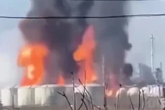 Hiện trường vụ nổ nhà máy Asia-Pacific Light Alloy. (Nguồn: BNN)