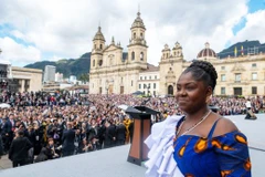 Lễ nhậm chức Phó Tổng thống Francia Márquez, 2022. (Nguồn Phó Tổng thống Colombia) 