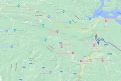 Huyện Mai Châu, tỉnh Hòa Bình. (Nguồn: Google Map)