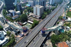 Một góc của thủ đô Jakarta nhìn từ trên cao. (Nguồn: thejakartapost) 