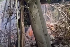 Hiện trường vụ tai nạn. (Nguồn: AP) 