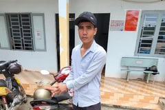 Đối tượng Bùi Văn Ngọc bị lực lượng công an bắt giữ. (Nguồn: Báo Công an nhân dân)