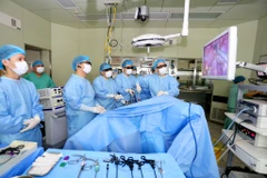 Bệnh viện Trung ương Huế đạt giải Nhất khu vực Đông Nam Á về phẫu thuật đại trực tràng nội soi. (Nguồn: Bệnh viện Trung ương Huế)