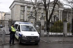 Đại sứ quán Nga ở Helsinki, Phần Lan. (Nguồn: Reuters) 