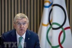 Chủ tịch Ủy ban Olympic Quốc tế (IOC) Thomas Bach. (Ảnh: AFP/TTXVN) 