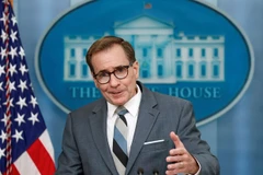 Điều phối viên về truyền thông chiến lược của Hội đồng An ninh Quốc gia thuộc Nhà Trắng, ông John Kirby. (Nguồn: Reuters) 