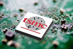 Một sản phẩm chip bán dẫn của TSMC. (Ảnh: VCG) 