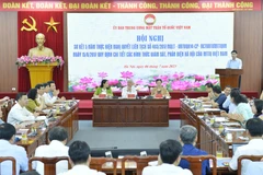 Quang cảnh hội nghị. (Ảnh: Minh Đức/TTXVN)