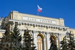 Trụ sở Ngân hàng Trung ương Nga ở Moskva. (Nguồn: Shutterstock/TTXVN) 