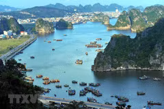 Một góc vịnh Hạ Long. (Nguồn: TTXVN)