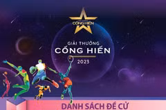 [Infographics] Danh sách đề cử Giải Cống hiến Thể thao năm 2023