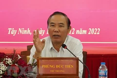 Thứ trưởng Bộ Nông nghiệp và Phát triển Nông thôn Phùng Đức Tiến được Thủ tướng bổ nhiệm lại từ ngày 2/11/2023. (Ảnh: Thanh Tân/TTXVN) 