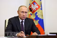 Tổng thống Nga Vladimir Putin. (Ảnh: AFP/TTXVN)