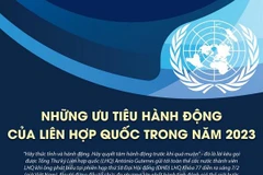 [Infographics] Những ưu tiên hành động của Liên hợp quốc năm 2023