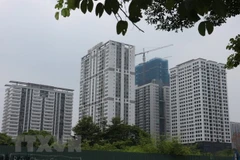 Nhà chung cư ở Hà Nội. (Ảnh: Minh Nghĩa/TTXVN) 