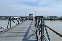 Địa điểm xảy ra vụ việc. (Ảnh: Huỳnh Phúc Hậu/TTXVN)