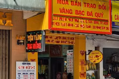 Tiệm vàng nơi xảy ra vụ việc. (Nguồn: Báo Tuổi trẻ)