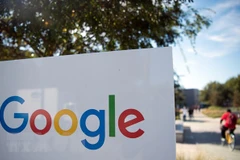 Biểu tượng Google tại trụ sở ở Menlo Park, California, Mỹ. (Nguồn: AFP/TTXVN)