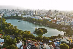 Hà Nội xứng tầm là Thủ đô của một đất nước năng động, đổi mới và phát triển. (Ảnh: Huy Hùng/TTXVN) 
