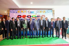 Đại diện các quốc gia tham dự Diễn đàn Du lịch Mekong năm 2023. (Nguồn: AKP/TTXVN)