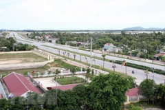 Khu kinh tế Nghi Sơn, tỉnh Thanh Hóa. (Ảnh: Tuấn Anh/TTXVN) 