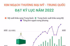 Kim ngạch thương mại Mỹ-Trung Quốc đạt kỷ lục năm 2022