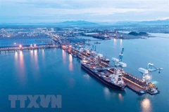 Khu kinh tế Dung Quất. (Ảnh: TTXVN phát) 