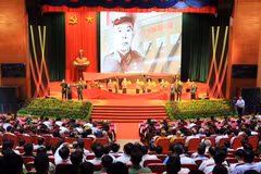 Quang cảnh lễ kỷ niệm. (Ảnh: Phạm Minh Tuấn/TTXVN)