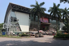 Hà Nội: Tháo dỡ một số hạng mục vi phạm xây dựng ở công viên Tuổi Trẻ