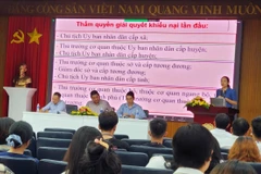 Quang cảnh hội thảo. (Ảnh: Thành Chung/TTXVN)