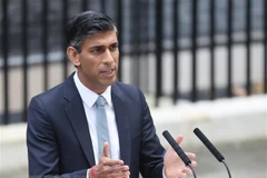 Thủ tướng Anh Rishi Sunak. (Ảnh: THX/TTXVN)