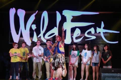 Các nghệ sỹ nước ngoài biểu diễn tại lễ hội WildFest 2015. (Ảnh: Minh Sơn/Vietnam+)