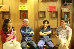 Các nhà báo tham dự buổi Tọa đàm bàn về chủ đề quay lén trong hoạt động báo chí điều tra. (Ảnh: BTC)