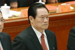 Ông Chu Vĩnh Khang tại phiên bế mạc Đại hội Đảng Cộng sản Trung Quốc lần thứ 18 tháng 11/2012. (Nguồn: Kyodo/TTXVN)