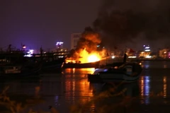 Điều tra làm rõ vụ cháy tàu cá trong đêm tại Quảng Nam