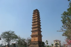 Tháp Bình Sơn. (Nguồn: Cổng thông tin-giao tiếp điện tử huyện Sông Lô)