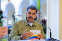 Tổng thống Venezuela Nicolas Maduro. (Ảnh: IRNA/TTXVN)