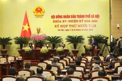 Quang cảnh lễ khai mạc kỳ họp. (Ảnh: Văn Điệp/TTXVN)