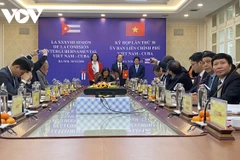 Quang cảnh Kỳ họp thứ 38 Ủy ban Liên Chính phủ Việt Nam-Cuba. (Nguồn: vov.vn)