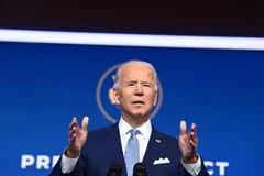 Ông Joe Biden phát biểu tại Wilmington, Delaware, Mỹ, ngày 24/11. (Ảnh: AFP/TTXVN)