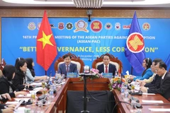 Quang cảnh Hội nghị trực tuyến. (Ảnh: Minh Quyết/TTXVN)