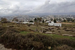 Quang cảnh khu định cư của Isarel tại khu vực Givat Hamatos, gần Đông Jerusalem ngày 15/11/2020. (Ảnh: AFP/TTXVN)
