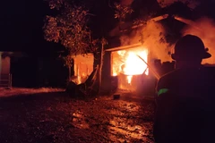 Hiện trường bãi rác. (Nguồn: cand.com.vn)