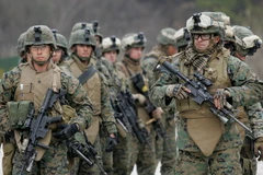 Lính thủy đánh bộ Hàn-Mỹ sắp diễn tập đổ bộ quy mô lớn