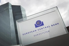 Trụ sở Ngân hàng Trung ương châu Âu ( ECB) ở Frankfurt/Main, Đức. (Nguồn: AFP/TTXVN)