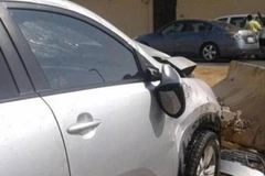 Hiện trường vụ tai nạn. (Nguồn: dailymail.co.uk)