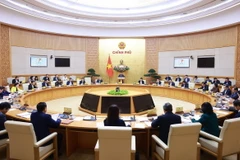 Phiên họp Chính phủ thường kỳ tháng 11 năm 2024. (Ảnh: Dương Giang/TTXVN)
